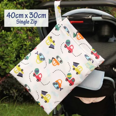 Baby Stroller Waterproof Nylon Storage Bag Organizer Bag Nappy Diaper Bag Hanging Baby Accessories Compartment Container