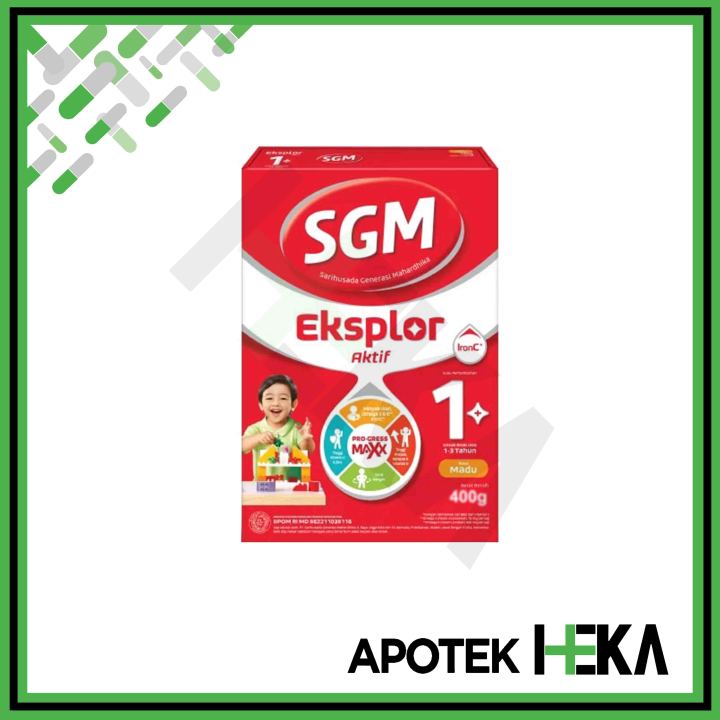 SGM Eksplor 1+ dengan IronC 400 g - Susu Pertumbuhan Anak