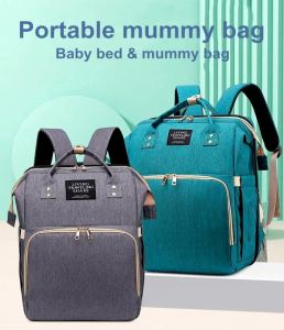 QQ Multipurpose Large Baby Diaper Bag Backpack Travel Mama Bag Baby Bags For Mom Beg Bayi Lampin Mummy Bayi Bag Mommy [G08]