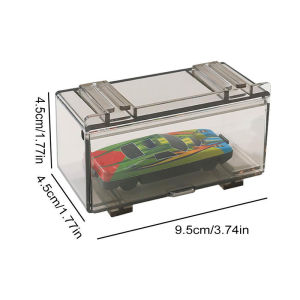 Acrylic Display Clear Case  1:64 Scale Toy Model Car Display Cases Boxes for Hot Wheels Car Model