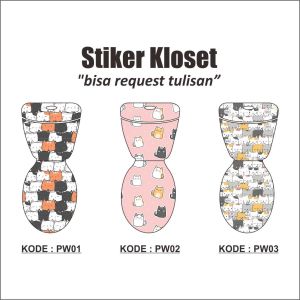 Stiker Kloset Duduk seri 26