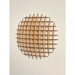 Golf Ball Display Rack Display Cabinet Storage Box 78 Balls Wooden Hanging Wall Ball Rack