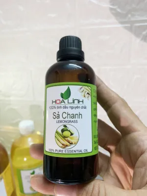 100ml Tinh dầu nguyên chất thơm lừng : SẢ CHANH NGỌC LAN TÂY HOA HỒNG...( Dùng xông phòng kháng khuẩn thơm phòng thư giãn)