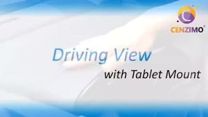 CENZIMO Tablet Holder Car Mount for Apple iPad Samsung Galaxy Tab All 6"-13" Tablets Cars Air Vent with Dashboard Windshield Strong Suction Cup Mount 360 °   Rotation Adjustable