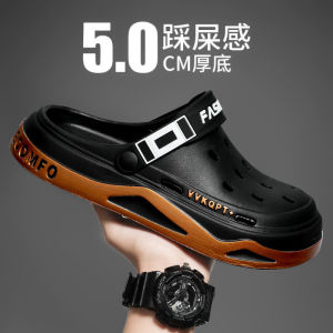 Free Shipping EVA Mens Summer Breathable Sandals New Lightweight Soft-Soled Closed-Toe Clogs Dual-Purpose Mens Slippers and Beach Shoes Mens Summer Breathable Sandals New Lightweight Soft-Soled Closed-Toe Clogs Dual-Purpose Mens Slippers and Beac
