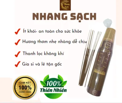 Nhang Trầm Hương nhang sạch [GIÁ TẬN XƯỞNG] Chân Mộc 30cm40cm Tự Nhiên 100% 250g 500g 1kg