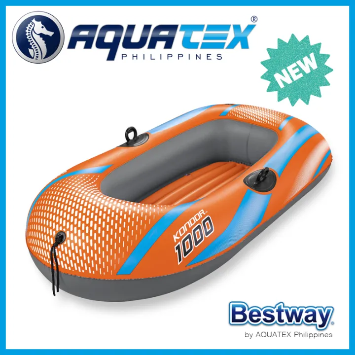 BESTWAY 61136 Kondor 1000 Raft - Inflatable Boat Crosman 1000 Trek 1000 -  Lazada | Lazada PH