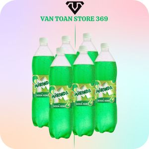 Nước ngọt có ga MIRINDA soda kem chai 1.5L