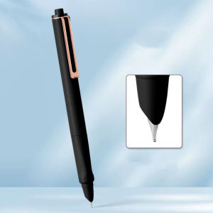 FPOTSK Notched Press Type Fountain Pen Color Pen Body Retractable Calligraphy Stationery Classic Exchangeable Ink Cartridge Ink Pen Students