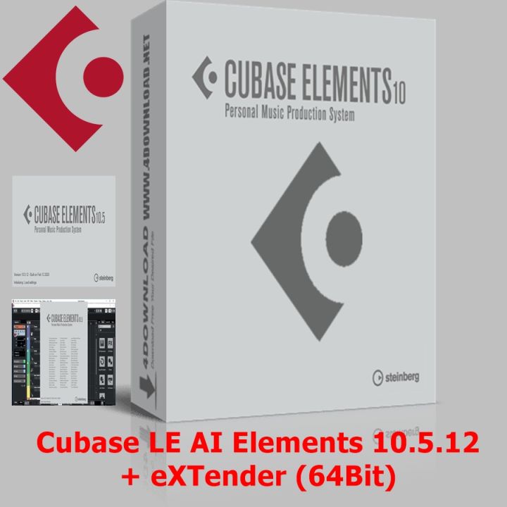 Cubase le ai elements 10 5 12 extender 64bit 