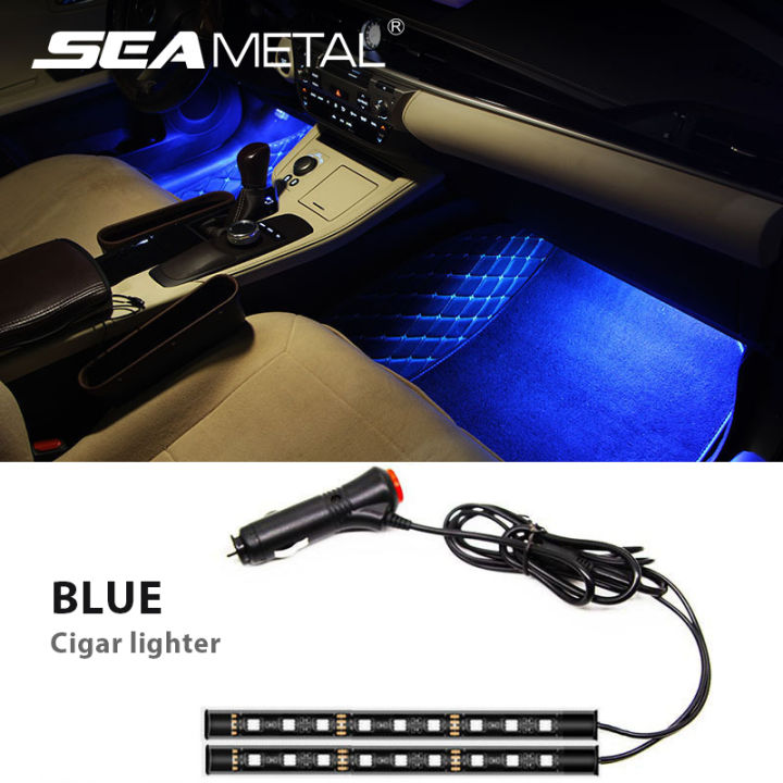 SEAMETAL Car Interior Decorative Lights Auto LED Foot Ambient Light