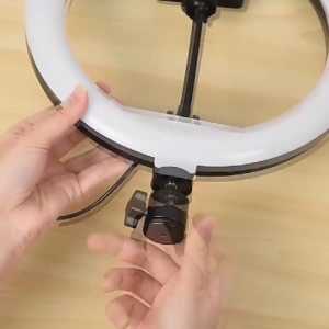 10" LED Ring Light Photographic Selfie Ring Lighting with 2.1m Stand for Smartphone Youtube Makeup Video Studio Tripod Ring Light