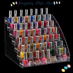 【Jumpping】 กล่องใส่เครื่องสำอางอะคริลิคใส2-3-4-5-6-7ชั้นชั้นวางแสดงเครื่องประดับทำเล็บ