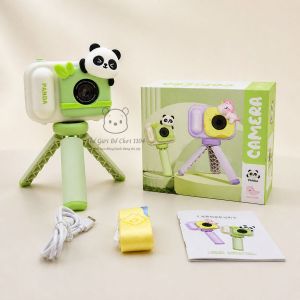 Máy ảnh mini cho bé chụp ảnh quay video có nhạc và tripod giúp bé sáng tạo ghi lại khoảnh khắc tuổi thơ