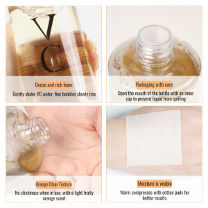 Anti-Aging Vitamin C Toner Moisturizing Collagen Toner Shrinking Pores VC Face Tonic Anti-Wrinkles Reducing Fine Lines