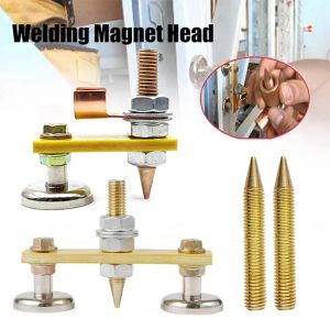 Magnetic Welding Ground Clamp Small Magnetic Welding Magnets Ground Clamp Holder Magnetic Clamp Welding Tools Aimant Soudure Magnetic-Ground-Clamp