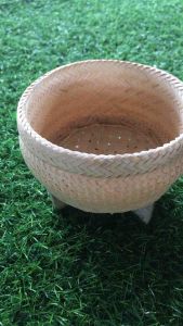 หวด หวดซิ่งนึ่งข้าวเหนียวในหม้อหุ่งข้าว ขนาด 5.5 นิ้ว แถมฟรีถุงผ้าตาข่ายสีขาว จำนวน 1 ชิ้น เหมาะกับหม้อหุ่งข้าว ขนาด 1 ลิตร