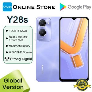 Vivo Y28s 5G Cellphone Sale Original Phone 12GB RAM + 512GB ROM New and Legit Gaming Phone New vivo Smartphone 6.5” Full HD Screen Android Phone 5000mah Big Battery Sealed Packaging 1 Year Warranty