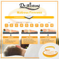 (Edition Export to UK) Dr.Alstone Synthetic Latex 10inch / 8 inches / 5 inch Mattress Tilam (Single/Super Single/Queen/King) | Cooling Top Charcoal Fabric Side | No Springs Mattresses | High Quality Synthetic Latex ( 2 Years Limited Warranty ). 