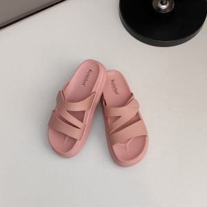 IELGY New thick-soled slippers for women Korean style anti-slip slippers