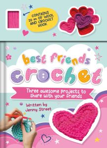 Friends Crochet Calming Crochet Art & Craft Gift Parent-Child Activity Book Hobby