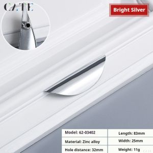 Wholesale Modern Simple Cabinet Handle Invisible Drawer Handle Hidden Wardrobe Handle Concealed Cabinet Door Handle