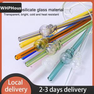 [COD] WHPHous Ship within 24 hours 1Pcs Doraemon Straw Transparent Color Cartoon Shaped Straw Environmental Protection And Heat Resistance