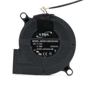 โปรเจคเตอร์พัดลมสำหรับ Adda AB06012MX250300 12V 0.18A พัดลมระบายความร้อนของโปรเจคเตอร์
