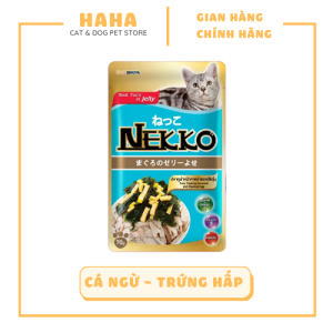 Pate Nekko Thạch Jelly Cho Mèo Mọi Lứa Tuổi (70g)