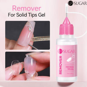 UR SUGAR 15ml Nail Glue Remover for Press on Nails Easily Removes False Nail Tips Solid Adhesives Gel Remover Solid Nail Tip Gel