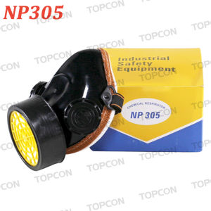 Safety Dual Filter Gas Chemical Cartridge Respirator Mask Anti-Dust Paint Industrial Mask Np-305 Np-306 Rc-203 With Respirator Filter