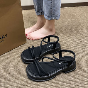[Free Shipping] WomenS Sandals Summer 2026 New Collection Platform-Soled Casual Beach Shoes With A Sophisticated Look Perfect With Dresses Roman-Style Sandals
