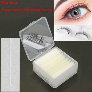 XGA38 Glue Free Girls Makeup Tools More Invisible Hypoallergenic False Eyelashes Strips Adhesive Tape Reusable Lash Strip Lashes Extension Tool