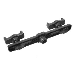 Đồng thời đôi kẹp điện thoại thông minh chịu đựng nhựa xây dựng 27cm Chân đế rộng đóng chặt điện thoại bốn điểm 4-7 inch