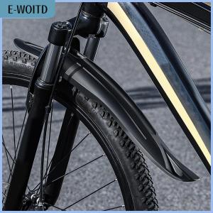 【E-WOITD】 Bicycle Fenders Mountain Bike Mudguard 26-29Inch Front Rear Tire Wheel MTB Bike Guard Fender Quick Release Protector