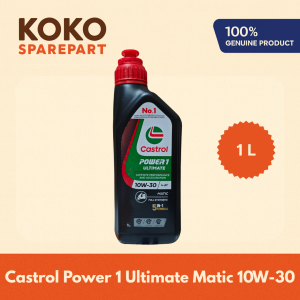 Castrol Power 1 Ultimate Matic 10W-30 1L Oli Motor Matic Castrol Power 1 Ultimate Matic 1 Liter