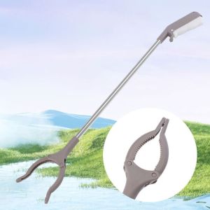 SCXXCXVVBB Long Handled Garbage Picker Easy To Hold With Handle Trash Pick Up Stick Mobility Aid Tool Stainless Steel Trash Claw Garden
