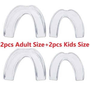 [SG] Multi Mouth Guard for Teeth Grinding 4 Pack Sleep Mouth Guard Gum Shield anti Grin