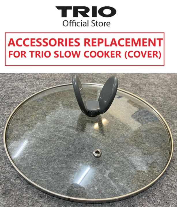 Trio Slow Cooker Replacement Parts Cover and Lid only for TSC350 3.5L