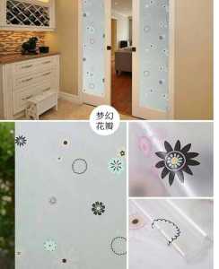 STICKER KACA STIKER KACA 45 CM X 100 CM SANDBLAST MOTIF BUNGA HITAM PINK TERMURAH BEST SELLER