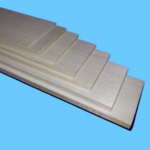 5PCS 300/400x100mm Balsa Wood Sheets 0.75-10mm Thick DIY RC Airplane Boat Model Material