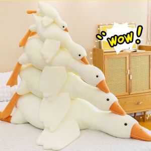 เล่นเด็ก B11 ของตูกตาห่านสีขาว ตัวใหญ่ นุ่มมาก ราคาพร้อมส่ง ส่งไว