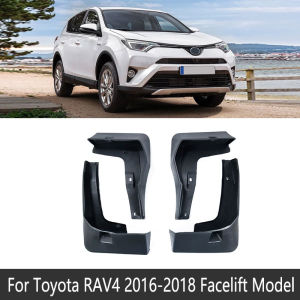 For Toyota RAV4 RAV 4 XA40 40 2013~2018 Car Mud Flap Guard 2014 2015 2016 2017 Tire Fender Guard Mudflaps Mudguards Accessories