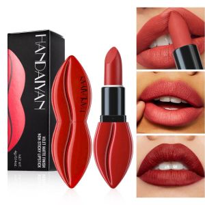BAIXL Soft Mist Nude Matte Lipstick Easy To Color Long-lasting Lip Makeup Cosmetics Fashion Waterproof Velvet Lipstick Women