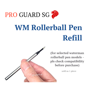 [SG] WM Rollerball Pen Ink Refill (11cm) for Waterman Rollerball Pen Refill Pen Ink Replacement Water man