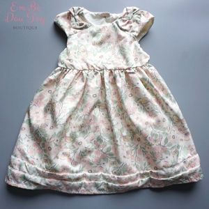 Đầm bé gái tiểu thư họa tiết xinh xắn Catherine Malandrino TQXKsize 3Y-8Y (13-29kg)