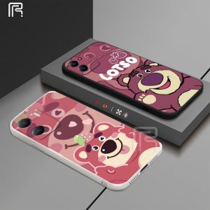 (Lokal Ready) Casing hp Xiaomi Poco X5 5G Poco M4 Pro Poco M3 Pro Poco X3 GT F4 GT X3 Pro X3 NFC M5S Kartun Cute Losto Strawberry Bear Manyo Soft Case