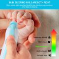 Dr.isla gunting kuku elektri untuk bayi yang di cas Baby Set Nail Trimmer / Gunting kuku Bayi Elektrik 6 in 1 Alat Menicure Pedicure Baby Nails Trimmer Gunting Kuku Bayi & Dewasa Nail Buffer Pengkilap Pengikir Kikir Kuku BYM03. 