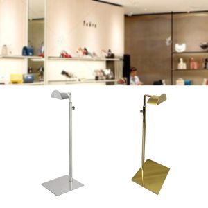 【Local Warehouse】Durable Stainless Steel Handbag Holder Rack Organizer Stand Storage Bag Holder for Purse Stand Adjustable Gold and Silver Bag Stand Display Silver Adjustable Bag Display Stand Holder