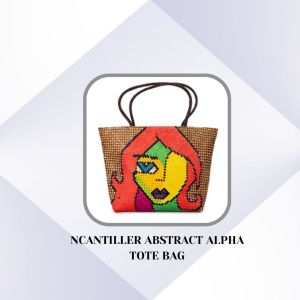 Abstract Alpha Tote Bag
